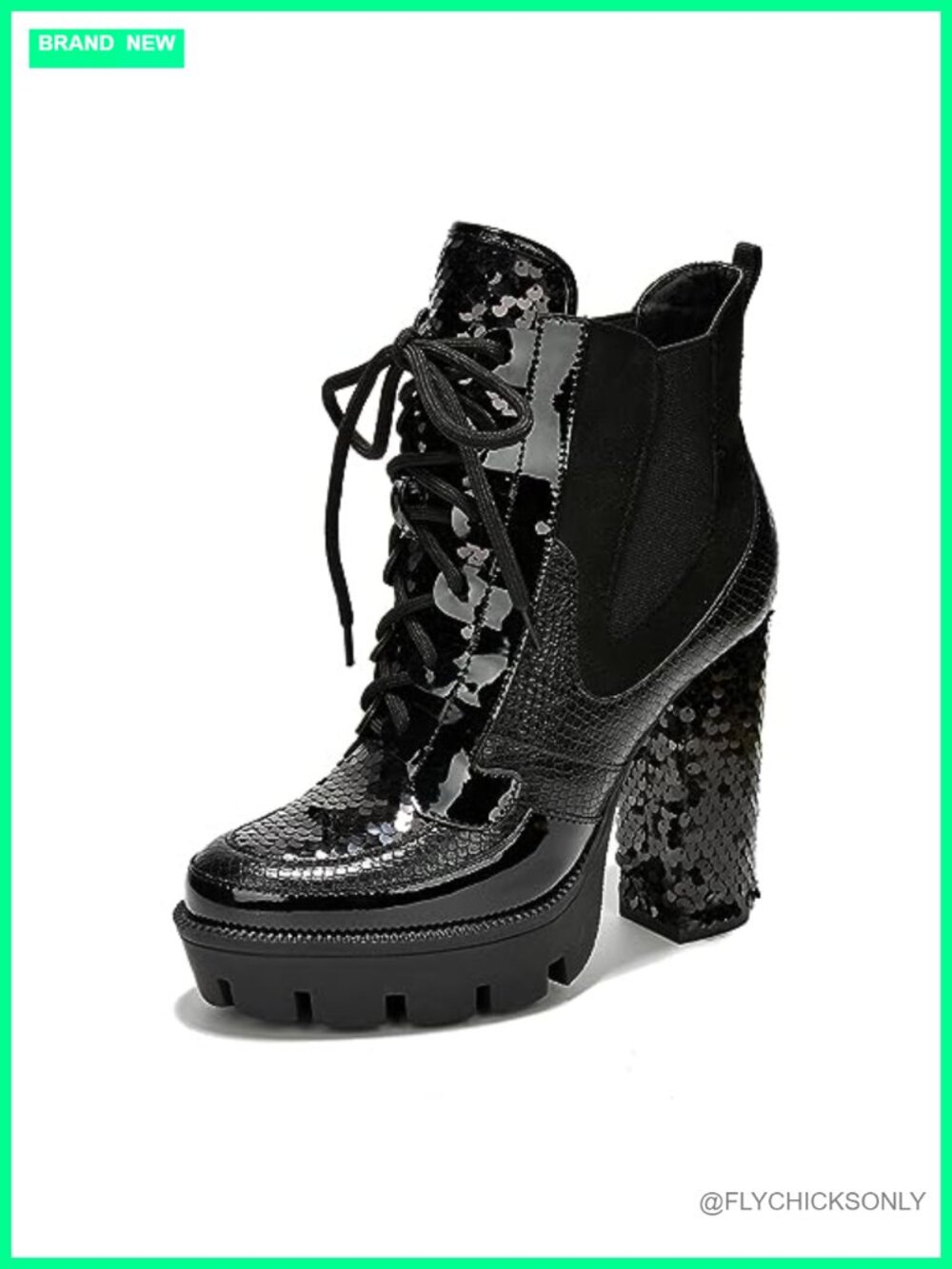 Rhinestone Cowboy Booties Western Ankle Boots Pointed Toe Lace-Up - Women's